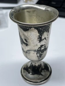 TOWLE STERLING SILVER #58 SHOT GLASS - Qualche danno - Foto 1 di 9