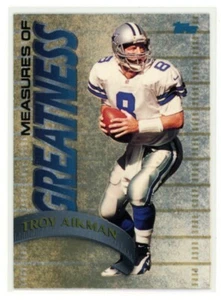 TROY AIKMAN 1998 Topps Measures of Greatness #MG7 C2 - Picture 1 of 2