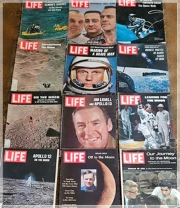 LOT OF LIFE MAGAZINES - SPACE  1961 - 1970 - Picture 1 of 1