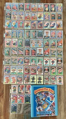 1987 TOPPS GARBAGE PAIL KIDS OS8 ORIGINAL SERIES 8 COMPLETE 88 CARD VARIATIONS - Image 1 of 4