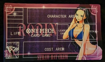 One Piece Robin TCG Playmat (1) - Image 1 of 3