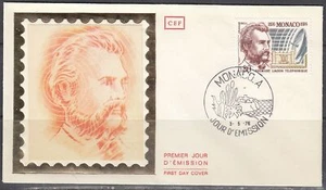 Monaco Scott 1019 FDC - Telephone Centenary - Picture 1 of 1