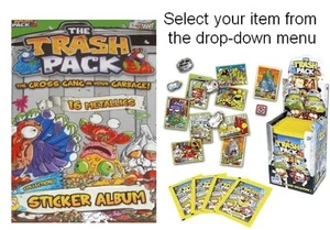 Colección de pegatinas The Trash Pack - Artículo seleccionado - The Gross Gang In Your Garbage - Imagen 1 de 9