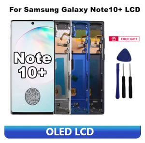 OLED For Samsung Galaxy Note 10+ Plus LCD Display Touch Screen Digitizer W/Frame - Picture 1 of 29