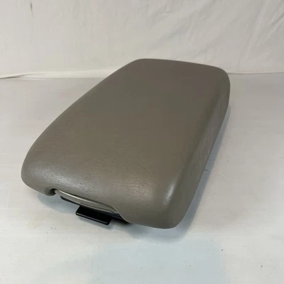 Toyota Camry 2002-2006 consola central tapa reposabrazos cuero beige OEM Foto 1 de 4