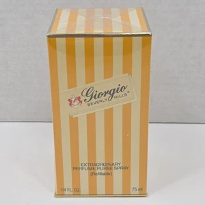 Giorgio Beverly Hills Extraordinary Perfume Purse Spray, 7.5 ml New & Sealed! - Picture 1 of 3