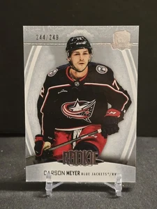 2022-23 Upper Deck The Cup Rookie Carson Meyer /249 RC #184 - Picture 1 of 4