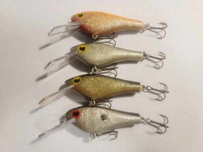 4 Poe's RC-3 Fishing Lures - Image 1 of 4