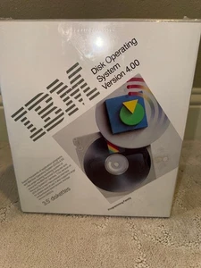 BRAND NEW Sealed IBM Disk Operating System Version 4.00 3.5" Diskettes - Picture 1 of 6