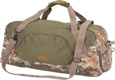 "Terrain Basin Hunting Duffel Bag Small Green/Realtree Edge Camo Pouch" - Image 1 of 4