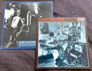 GARY MOORE „I STILL GOT THE BLUES“ + 12“-Maxi GERMAN PRESS - Imagen 1 de 9