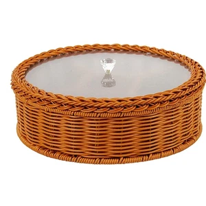 Compartment Tray with Lid Divided Snack Charcuterie Container Candy Dish - Picture 1 of 17
