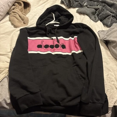 Moletom com capuz masculino Diadora XXL - Imagem 1 de 4