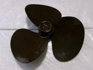 Vtg Lakewood 1200A Oscillating Fan Blade 3-Blade Chocolate Brown Replacement Pt. - Picture 1 of 6