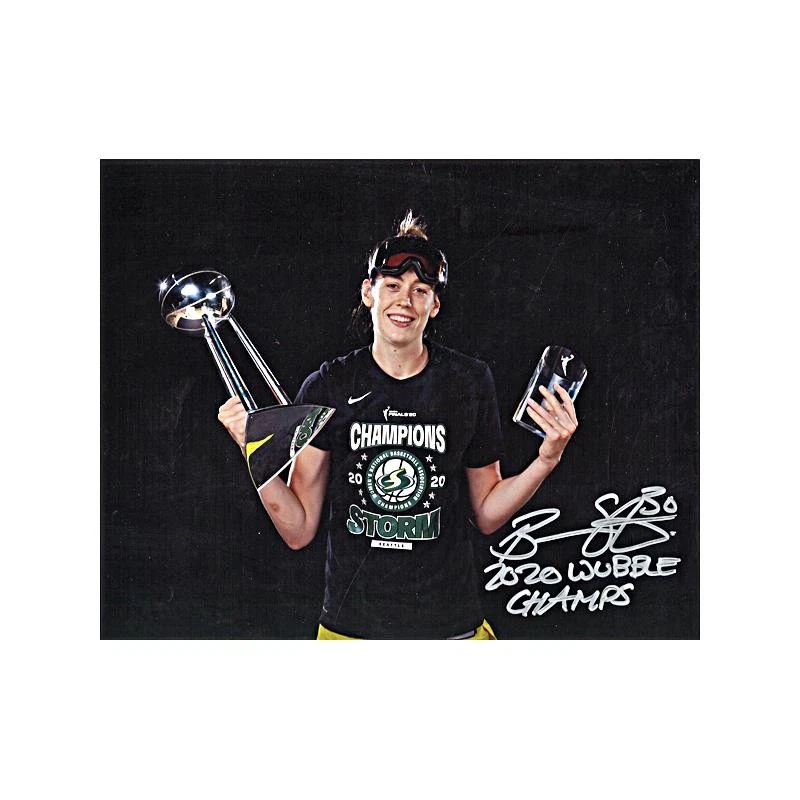 Breanna Stewart Seattle Storm Autographed & Insc. 8x10 Spotlight Photo (CX Auth) - Image 1 of 1