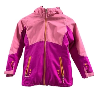 Giacca rosa Lands End bambina 3 in 1 taglia S 7/8 - Foto 1 di 12