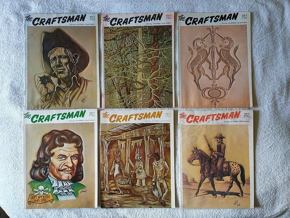 Vintage 1968 The Craftsman magazines 6 Issues  - Image 1 of 1