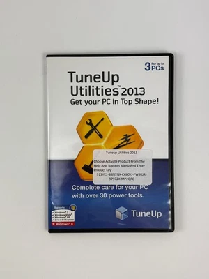 Tune Up Utilities 2013 Software with Product Key Windows 7, 8, Vista, & XP - Image 1 of 3