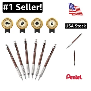 GraphGear 500 Mechanical Pencil, 0.3mm Extra Fine Line, Durable Brown Barrel - Picture 1 of 6