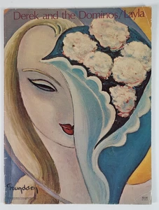 Derek And The Dominos Layla y otras canciones partituras Eric Clapton ATCO Rec - Imagen 1 de 5