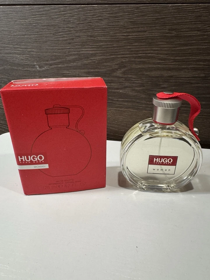 Eau De Toilette Spray HUGO Woman por HUGO BOSS 4,2 oz/125 ml DE COLECCIÓN  Foto 1 de 4