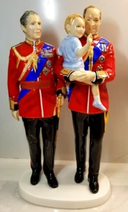 ROYAL DOULTON FIGURINE FUTURE KINGS HN5884 CHARLES WILLIAM GEORGE Ltd Ed Boxed - Picture 1 of 16