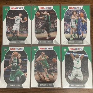 Boston Celtics 20-21 NBA Hoops 6 Card Team Base Set Lot with/Tatum Brown Smart - Bild 1 von 3