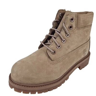 Timberland 6 IN Premium Impermeable Niños Botas TB0A1999 Cuero Amarillo Talla 12.5 Y Foto 1 de 4