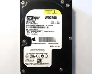 WD WD2500JD-41HBC0 HSBHCTJAH (WCAL) Thailand 250gb 3.5" Sata HDD JUL2005 - Picture 1 of 1