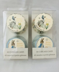Sealed Easter Beatrix Potter Baking Cups 96 Cupcake Liners Catering Meri Meri - Picture 1 of 5