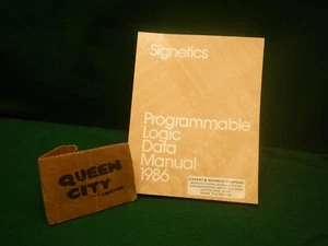 Vintage Signetics Programmable Logic Data Manual 1986 Catalog/Manual - Picture 1 of 12