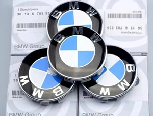 4Stück BMW Nabenabdeckungen Neuf Nabendeckel 3er 5er 6er 7er X1 X3 X5 Z4 6783536 - Bild 1 von 6
