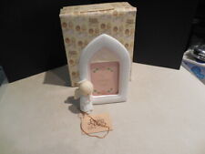 1981 Precious Moments My Guardian Angel Picture Frame E-7168 Enesco Photo Holder