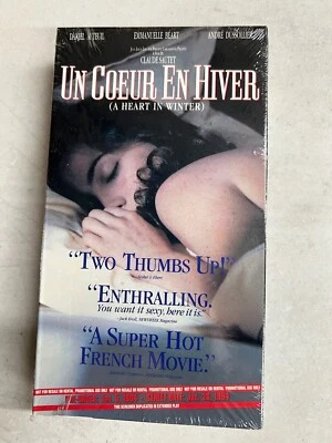 Un Coeur En Hiver (A Heart in Winter) VHS, 1994 BRAND NEW SCREENER - WATERMARKS - Image 1 of 2
