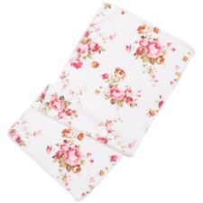  33 X76cm Bathroom Hand Towels Flower Washcloth Cotton Beach Earth Tones