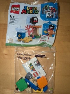 LEGO Super Mario 30389 Piattaforma Fuzzy e Funghi Espansione Completa - Foto 1 di 1