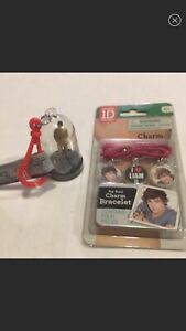 Porte-clés figurine One Direction 1D Charm Liam & 1D Zayn Micro NEUF scellé