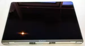 FAULTY BACKLIGHT: APPLE MACBOOK AIR 13" SCREEN DISPLAY SPACE GREY A1932 2018 BL - Picture 1 of 11