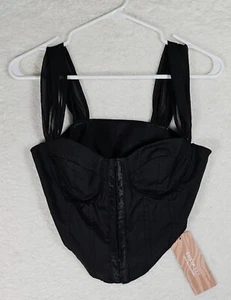 Nuevo Corsé Shein Talla 3 Negro Nuevo Con Etiquetas - Imagen 1 de 6