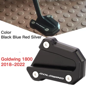 GL1800 Kickstand Side Stand Extension Enlarger Pad For Honda Goldwing 1800 2018- - Foto 1 di 24