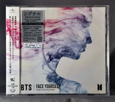 BTS Bangtan BOYS Face Yourself JAPAN Plastic Case CD Regular Ed 24 pg UICV-1095 Foto 1 de 2