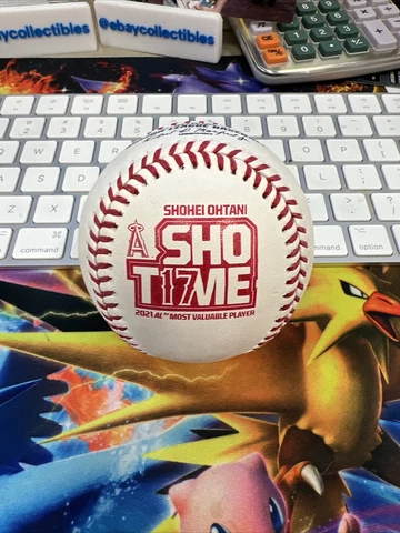 New Rawlings Shohei Ohtani 2021 MVP Commemorative Logo Baseball Ball SHO TIME Cover