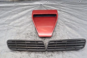 2015 MITSUBISHI LANCER EVOLUTION X GSR OEM HOOD CENTER RH LH SCOOP VENTS #659 - Picture 1 of 11