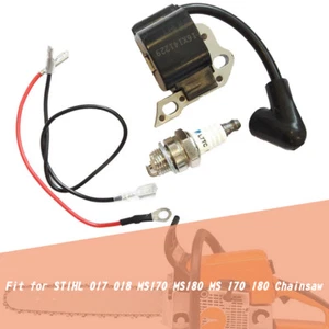 Bujía de bobina de encendido para motosierra STIHL 017 018 MS170 MS180 MS 170 180 - Imagen 1 de 6