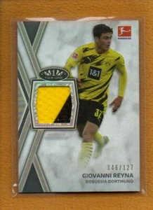 Giovanni Reyna 2020-21 Topps Tier One Bundesliga Tier One Relics Jersey /127 - Picture 1 of 2