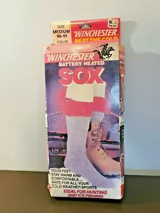 Vintage Winchester batteriebeheizt SOX grau Herren Größe Medium 10-11 (NEU) - Bild 1 von 5