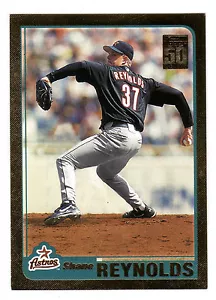2001 Topps Gold BB #040 Shane Reynolds Houston Astros BV $5 ####/2001 #40 - Bild 1 von 1