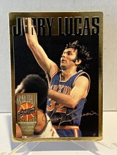 Jerry Lucas certified signed autograph 1994 Action Packed Hall of Fame HOF card