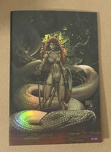 Cómic Red Sonja #1 Foil Refractor 2024 Dynamite Michael Turner casi nuevo/30 hecho - Imagen 1 de 7