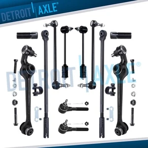 12pc Front Lower Control Arm Tie Rod for 1998-00 2001 2002 2003 2004 LHS 300M - Picture 1 of 9
